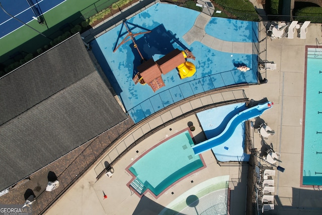 bird's eye view