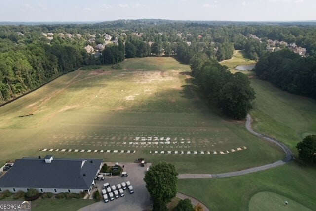 view of property location featuring a golf course