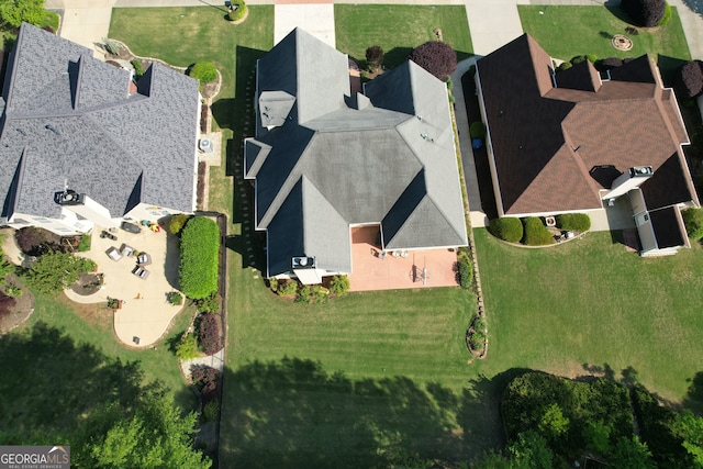 aerial overview of property's location