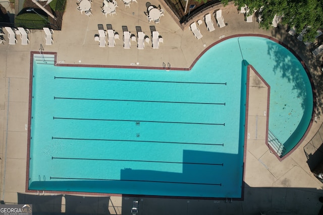 aerial view