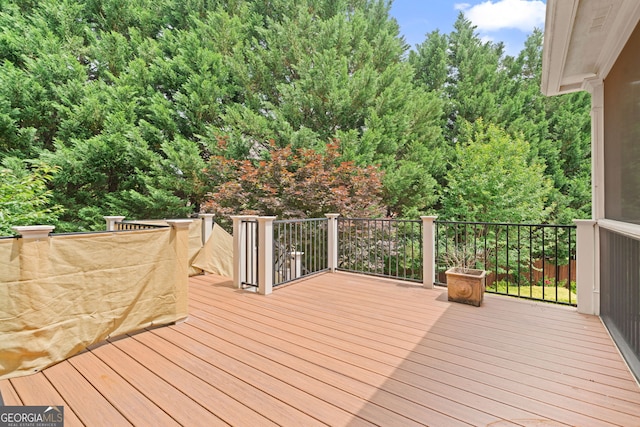 100 Braxton Way, Roswell, GA 30075 - view of deck