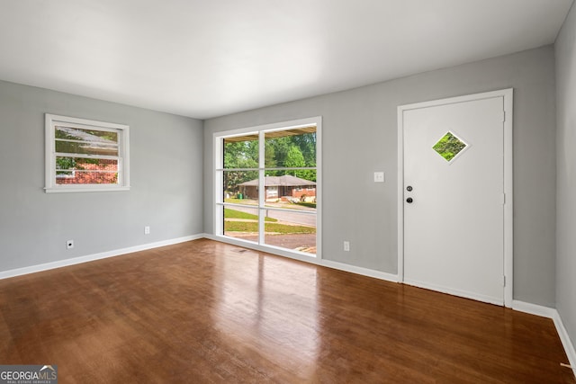 765 Shellnut Dr, Forest Park, GA 30297 - entrance foyer featuring wood finished floors and baseboards