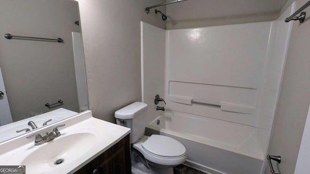 6231 Waterton Way, Lithonia, GA 30058 - full bathroom with shower / tub combination and vanity