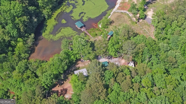 aerial view of property and surrounding area