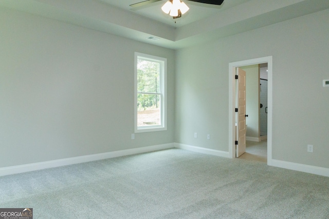 214 Wet Wood Ct Unit 26, Fairburn, GA 30213 - spare room with carpet flooring, ceiling fan, and baseboards