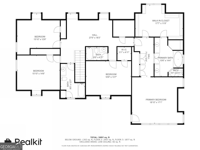 130 River Lndg NE, Sandy Springs, GA 30350 - floor plan / room layout