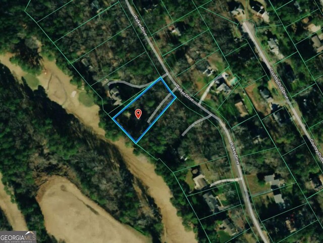 2228 Walker Dr, Lawrenceville, GA 30043 - aerial map of property and surrounding area