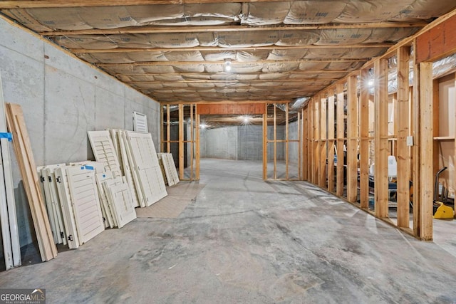 8745 Islesworth Ct, Duluth, GA 30097 - view of unfinished below grade area