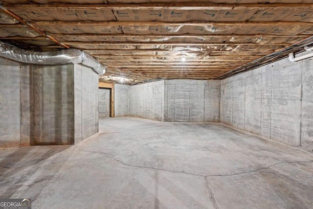 8745 Islesworth Ct, Duluth, GA 30097 - view of unfinished below grade area