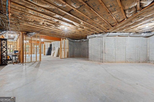 8745 Islesworth Ct, Duluth, GA 30097 - view of unfinished below grade area