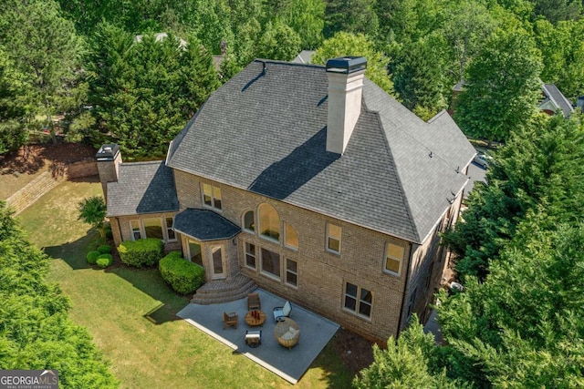 8745 Islesworth Ct, Duluth, GA 30097 - aerial view of property and surrounding area