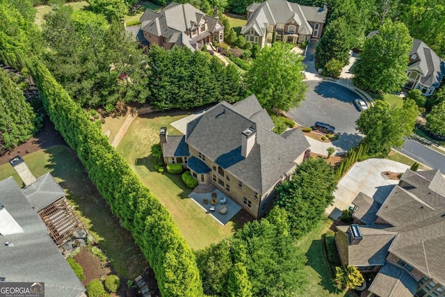 8745 Islesworth Ct, Duluth, GA 30097 - aerial perspective of suburban area