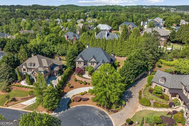 8745 Islesworth Ct, Duluth, GA 30097 - aerial overview of property's location featuring nearby suburban area