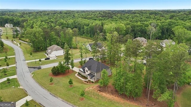 130 W Pier Way, Fayetteville, GA 30214 - drone / aerial view of a heavily wooded area