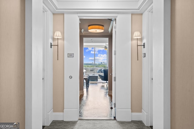 3630 Peachtree Rd NE Unit 1909, Atlanta, GA 30326 - corridor with baseboards