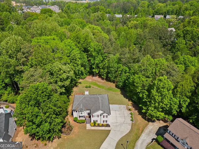 59 Kaiser Ct, Dallas, GA 30132 - drone / aerial view of a forest