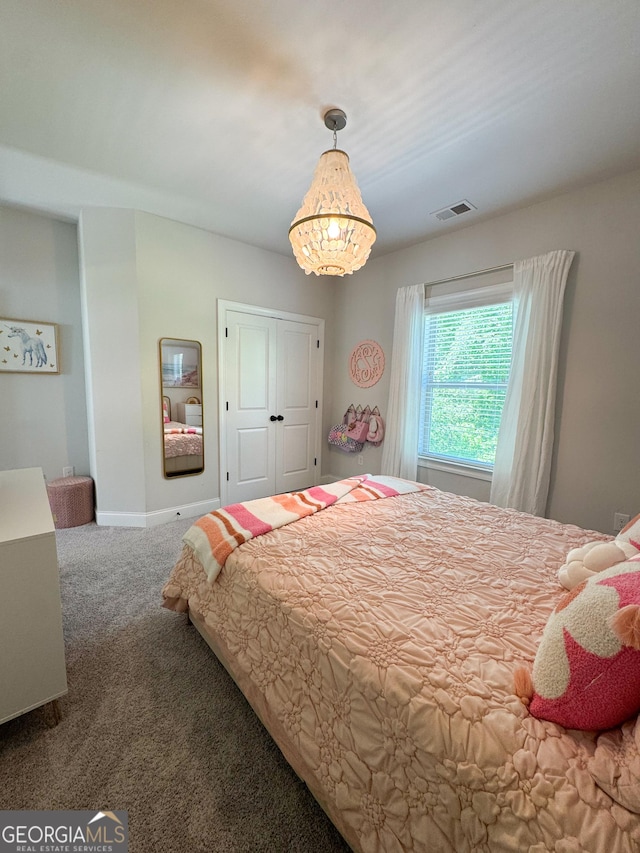 4736 Landing Water Path, Buford, GA 30519 - carpeted bedroom with baseboards
