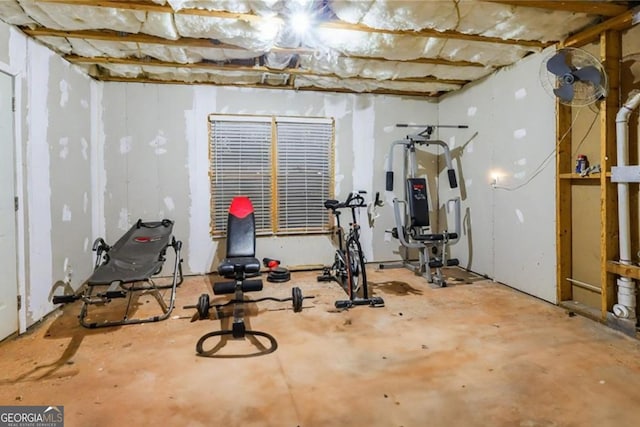 87 Marcus Ct, Ball Ground, GA 30107 - view of exercise area