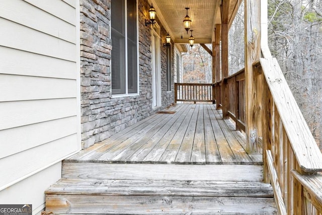 87 Marcus Ct, Ball Ground, GA 30107 - view of porch