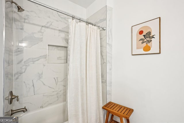 3991 Perry Pass, Lithonia, GA 30038 - full bath featuring shower / bathtub combination with curtain