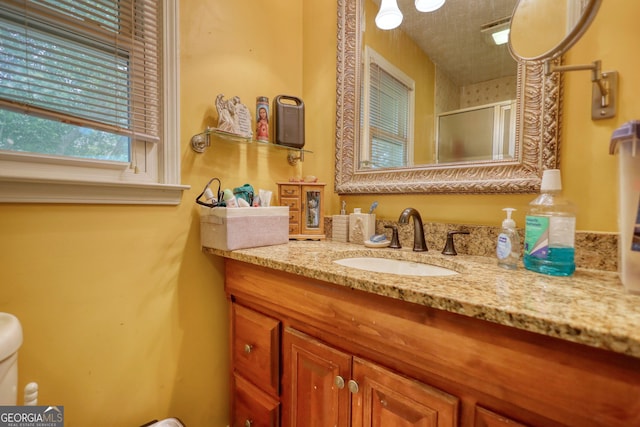 2368 Ellis Ct, Snellville, GA 30078 - full bath with vanity and a shower stall