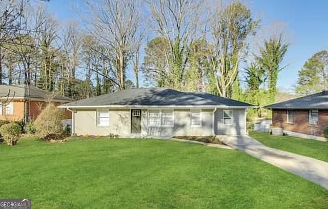 2215 Rosewood Rd, Decatur, GA 30032 - view of front of house with a front lawn