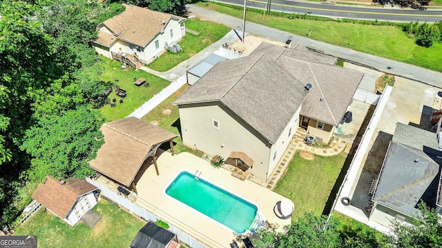 11 Main St, Newnan, GA 30263 - view of subject property featuring a pool area