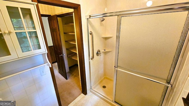 full bath with a stall shower