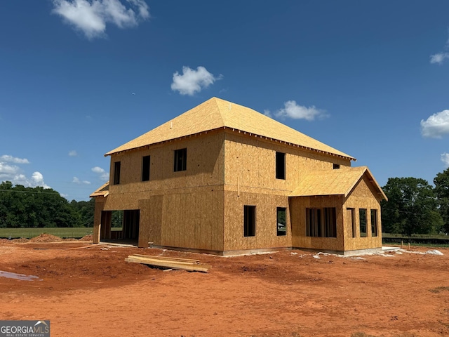 view of back of property