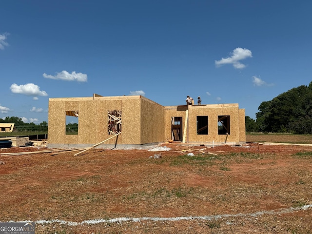 view of front of property with stucco siding