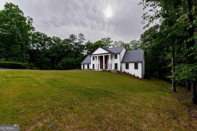 4 Bentley Trace Mnr, Atlanta, GA 30327 - greek revival inspired property featuring a front lawn