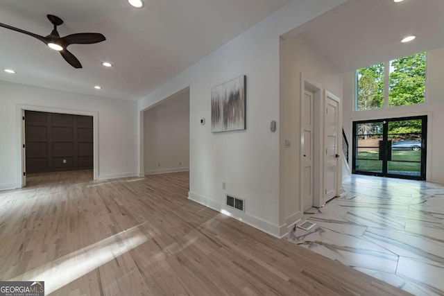 4 Bentley Trace Mnr, Atlanta, GA 30327 - spare room with recessed lighting and a ceiling fan