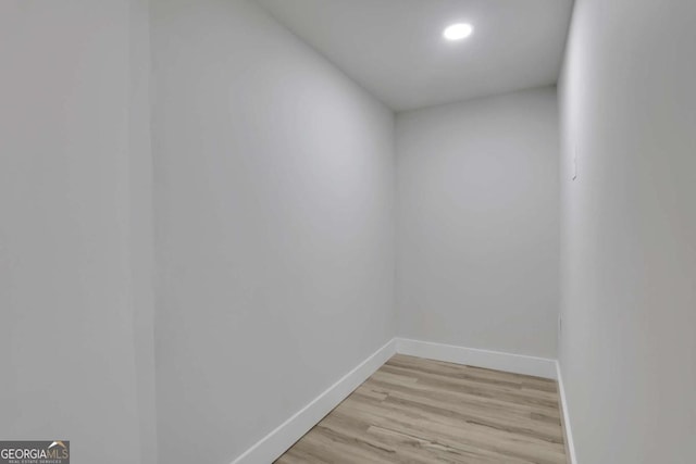 644 Church St NW, Atlanta, GA 30318 - empty room with light wood-style floors and recessed lighting