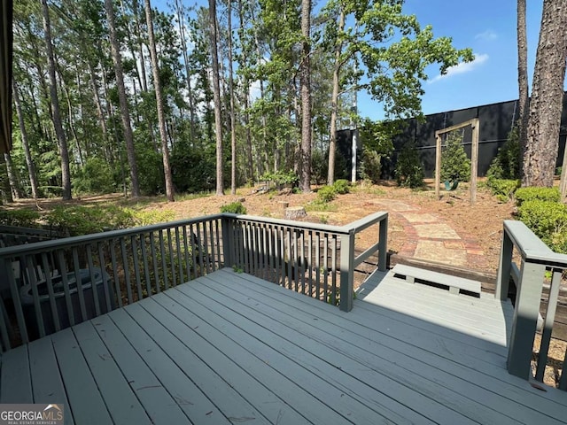 304 Joshua Tree Dr Unit 304, Augusta, GA 30907 - view of wooden deck
