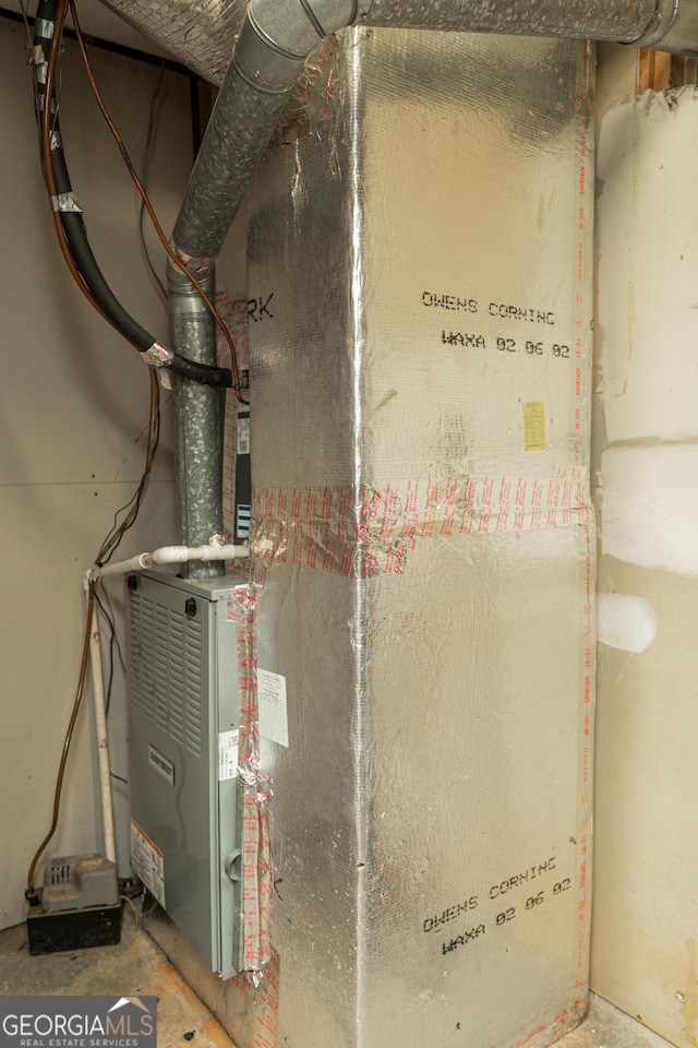 view of utility room