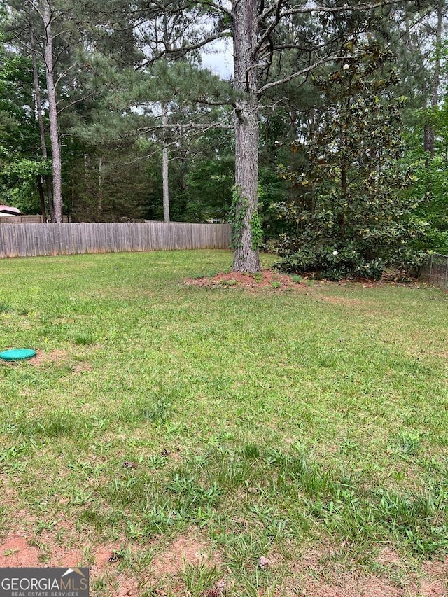 view of yard