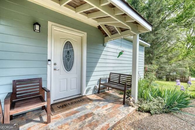275 Everetts Vw, Blairsville, GA 30512 - entrance to property featuring a porch