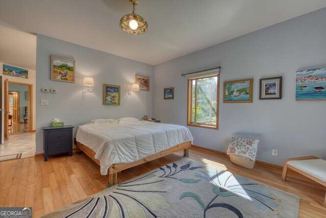 275 Everetts Vw, Blairsville, GA 30512 - bedroom with light wood finished floors and baseboards