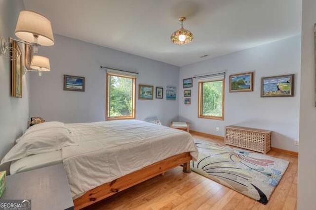 275 Everetts Vw, Blairsville, GA 30512 - bedroom featuring wood finished floors and baseboards