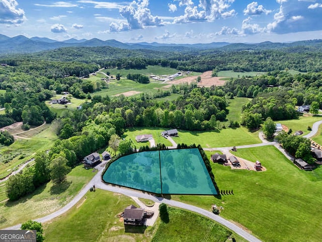 275 Everetts Vw, Blairsville, GA 30512 - aerial view of a mountainous background
