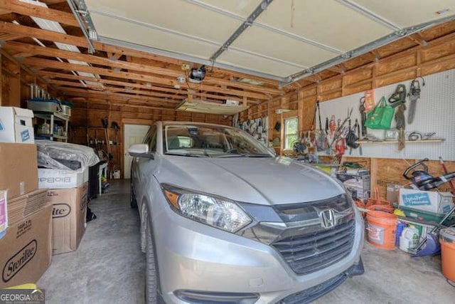 275 Everetts Vw, Blairsville, GA 30512 - garage featuring a garage door opener