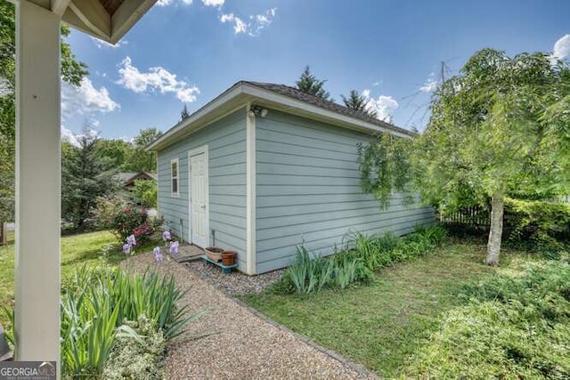 275 Everetts Vw, Blairsville, GA 30512 - view of property exterior with an outbuilding