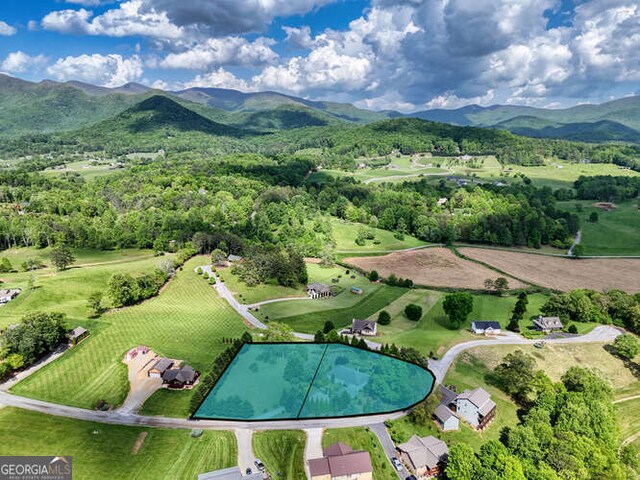 275 Everetts Vw, Blairsville, GA 30512 - drone / aerial view of a mountainous background