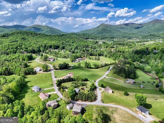 275 Everetts Vw, Blairsville, GA 30512 - aerial view of a forest and a mountainous background