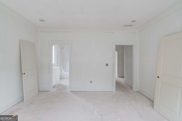 view of unfurnished bedroom
