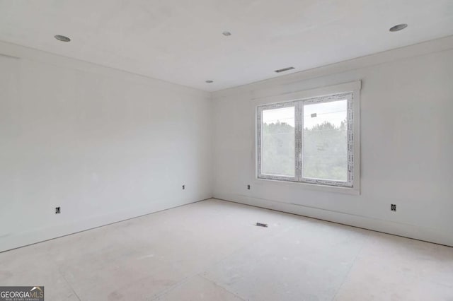 view of unfurnished room