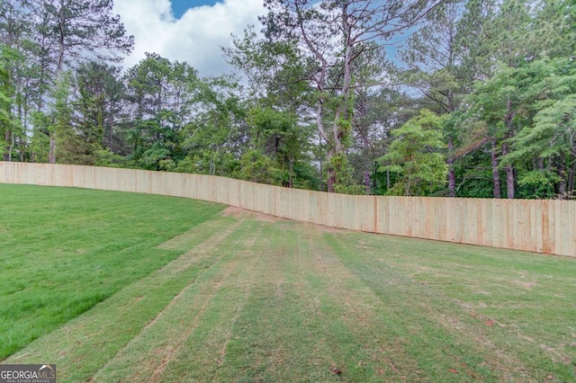 view of yard