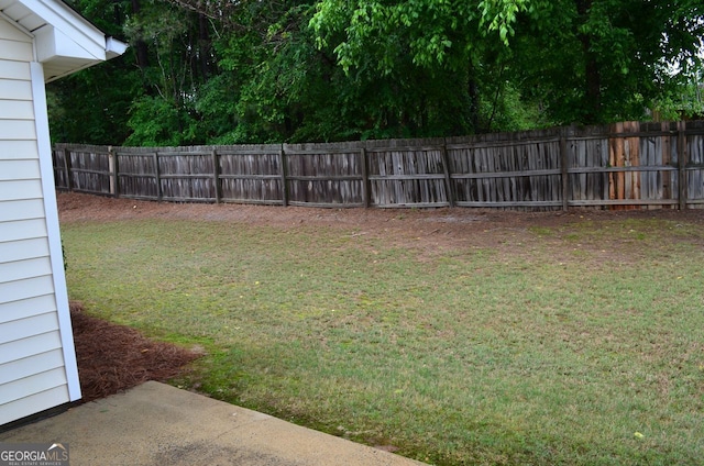view of yard