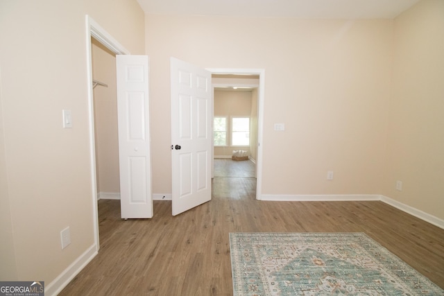 346 Grant Ave, Macon, GA 31201 - empty room featuring light wood finished floors and baseboards