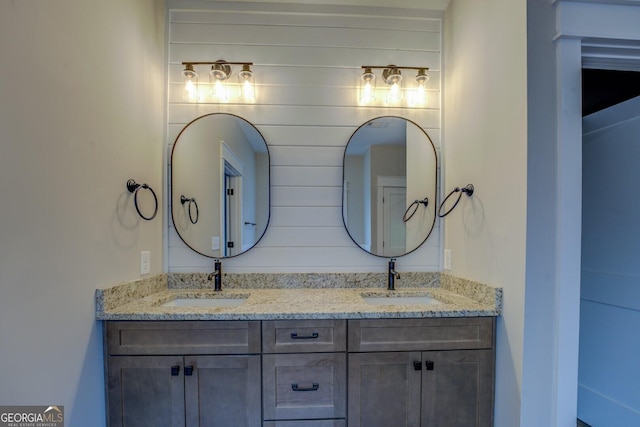 141G Lake Pines Rd, Jackson, GA 30233 - bathroom with double vanity
